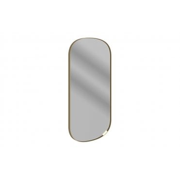 Megenti 800x400mm Oblong Mirror - Brushed Bronze