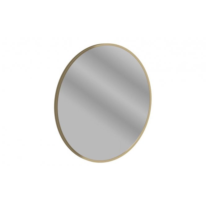 Plumb Warehouse Megenti Round Mirror - Brushed Bronze