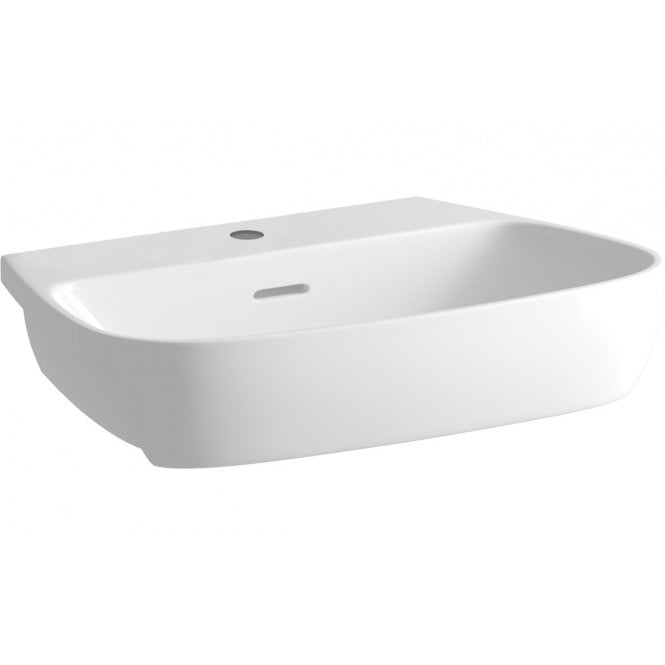 Plumb Warehouse Melfie 495x415mm 1 Tap Hole Semi Recessed Basin