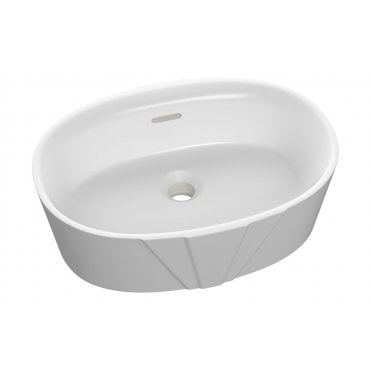 Mesina 460x320mm Resin Washbowl, White