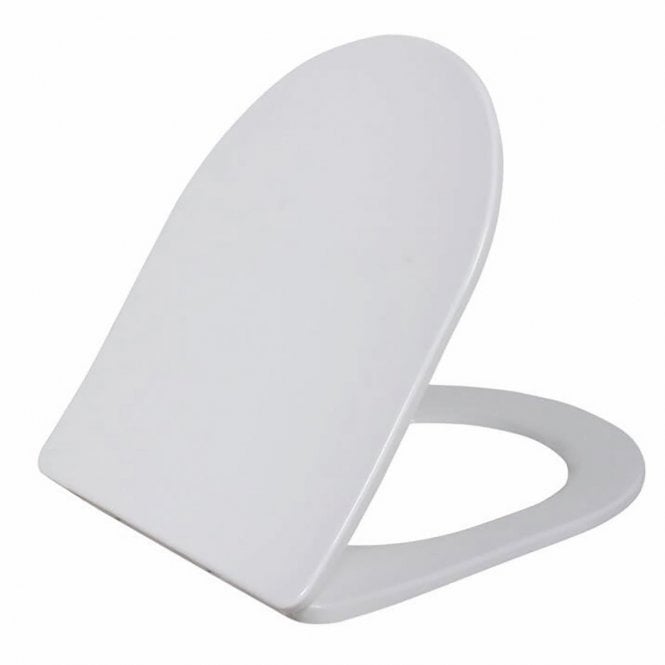 Plumb Warehouse Middleton White Soft Close Toilet Seat