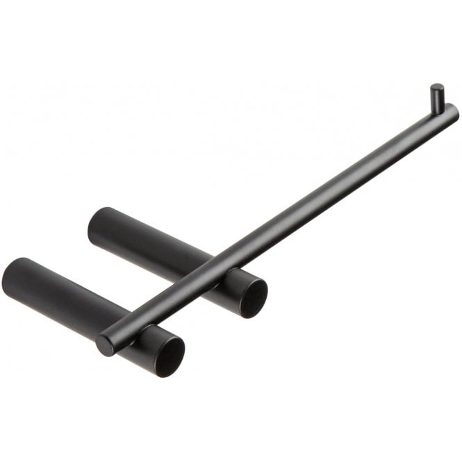 Plumb Warehouse Moncalieri Toilet Roll Holder - Black
