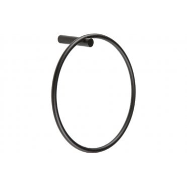 Moncalieri Towel Ring - Black