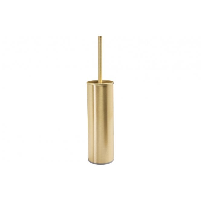 Plumb Warehouse Moncalieri Wall Mounted Toilet Brush Holder - Brushed Brass