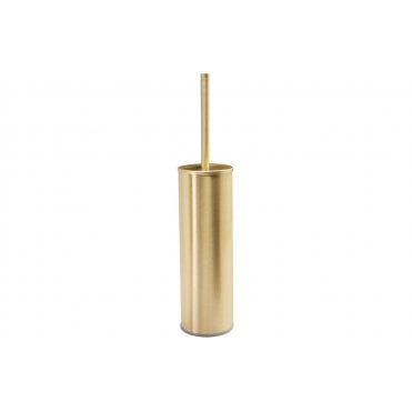 Moncalieri Wall Mounted Toilet Brush Holder - Brushed Brass