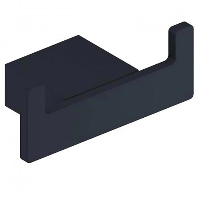 Plumb Warehouse Mono Matt Black Robe Hook