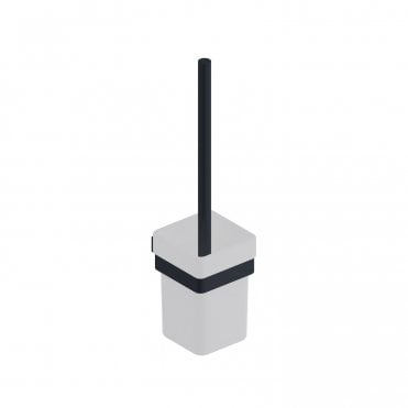Mono Matt Black Toilet Brush Set