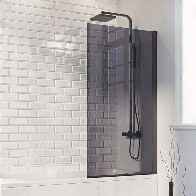 Plumb Warehouse Mono S6 Hinged Bath Screen