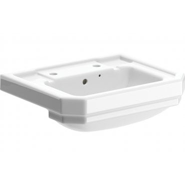 Mugello 500x450mm 2 Tap Holes Semi Recessed Basin