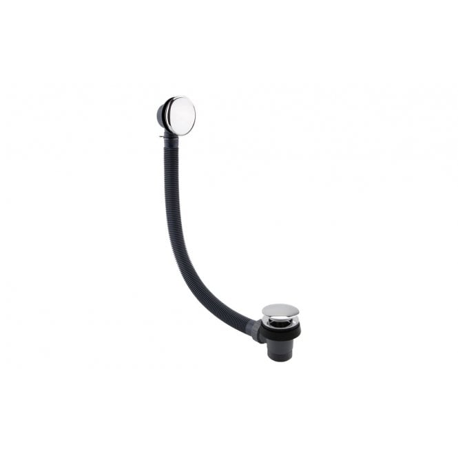 Plumb Warehouse Mushroom Click-Clack Bath Waste - Chrome