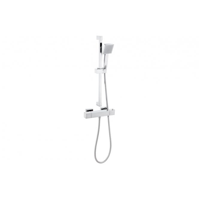Plumb Warehouse Nuoro Cool-Touch Thermostatic Bar Mixer Shower