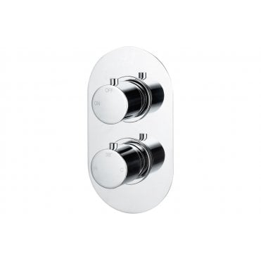 Okbia Thermostatic Twin Shower Valve