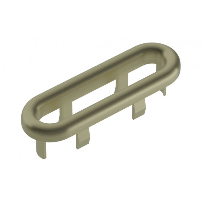 Plumb Warehouse Overflow Oval Ring Tilia - Brushed Brass