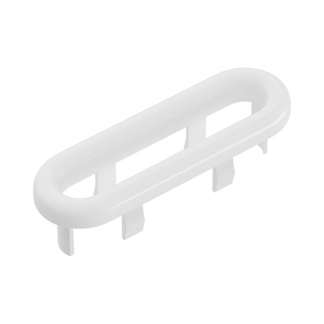 Plumb Warehouse Overflow Oval Ring Tilia - White