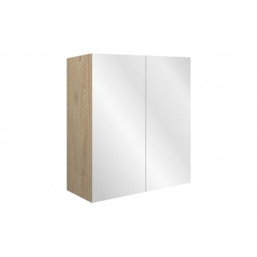 Perugio 600mm Mirrored Wall Unit (Choose finish)