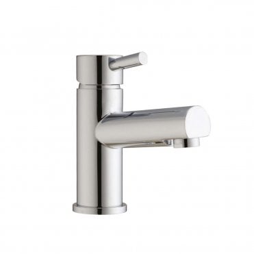Phi Mini Mono Basin Mixer with Pop Up Waste - Chrome