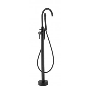 Plumb Warehouse Pin Freestanding Bath Shower Mixer Tap with Shower Kit