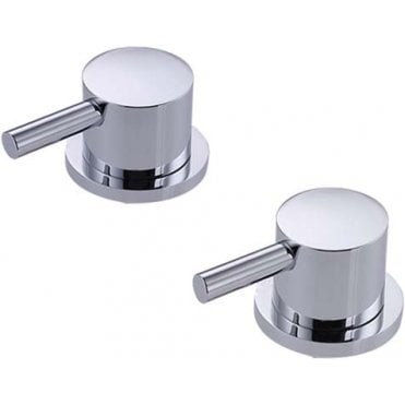 Plumb Warehouse Pin Lux Deck Mounted Side Valves