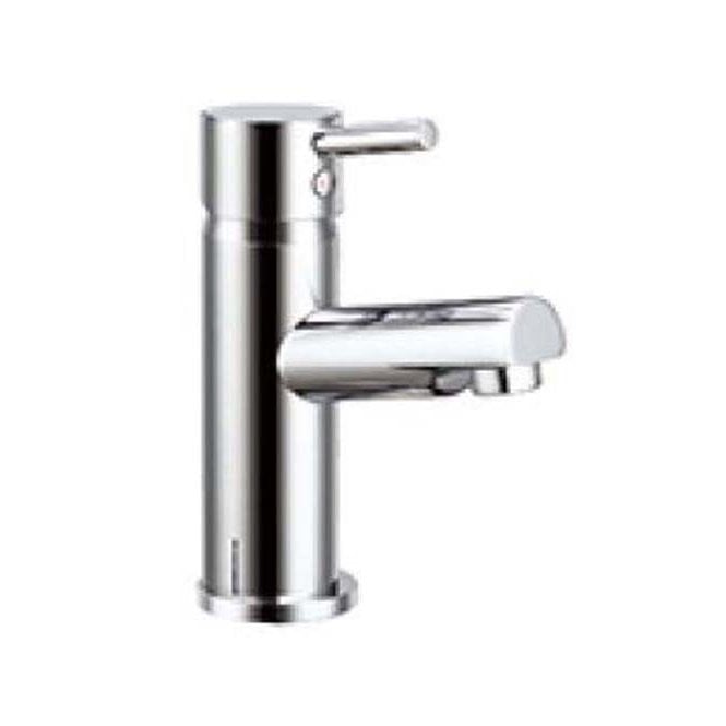 Plumb Warehouse  Pin Mini Mono Basin Mixer Tap With Waste - Chrome