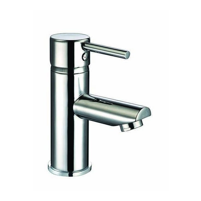 Plumb Warehouse  Pin Mono Basin Mixer Tap With Click Waste - Chrome