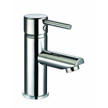 Plumb Warehouse Pin Mono Basin Mixer Tap With Click Waste - Chrome