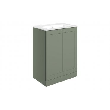 Portofini Floor Standing 2 Door Basin Unit & Basin (Select size and finish)