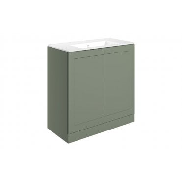 Portofini Floor Standing 2 Door Basin Unit & Basin (Select size and finish)