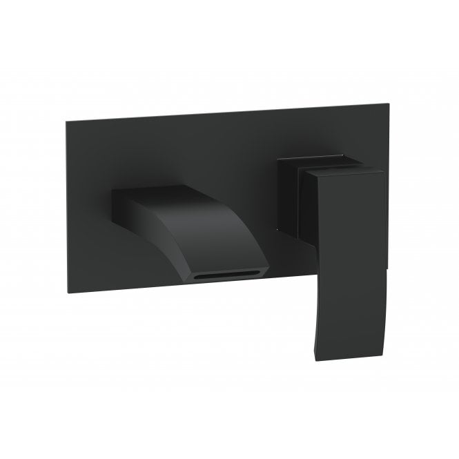 Plumb Warehouse Psi Electroplated Wall Mounted Basin Filler - Black