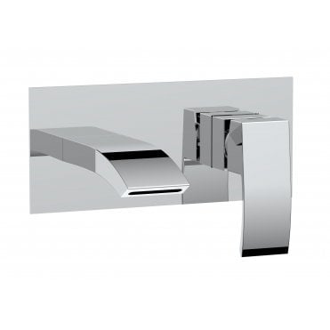 Psi Wall Mounted Bath Filler - Chrome