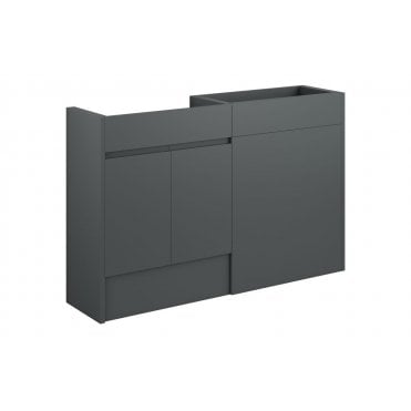 Ravenna 1236mm Standard Basin and WC Unit Pack (Choose finish)