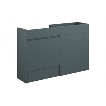 Ravenna 1236mm Standard Basin and WC Unit Pack (Choose finish)