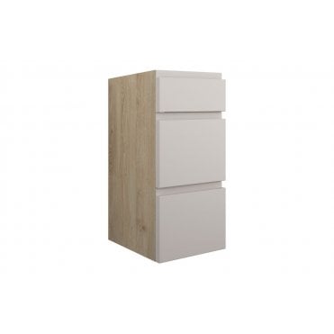 Ravenna 300mm Standard 3 Drawer Unit (Choose finish)