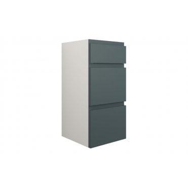 Ravenna 300mm Standard 3 Drawer Unit (Choose finish)