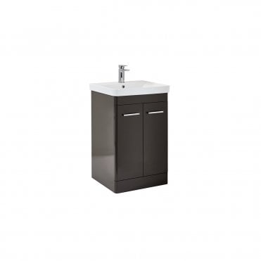 Rossini Floor Standing Vanity Unit With Basin (Select size and finish)