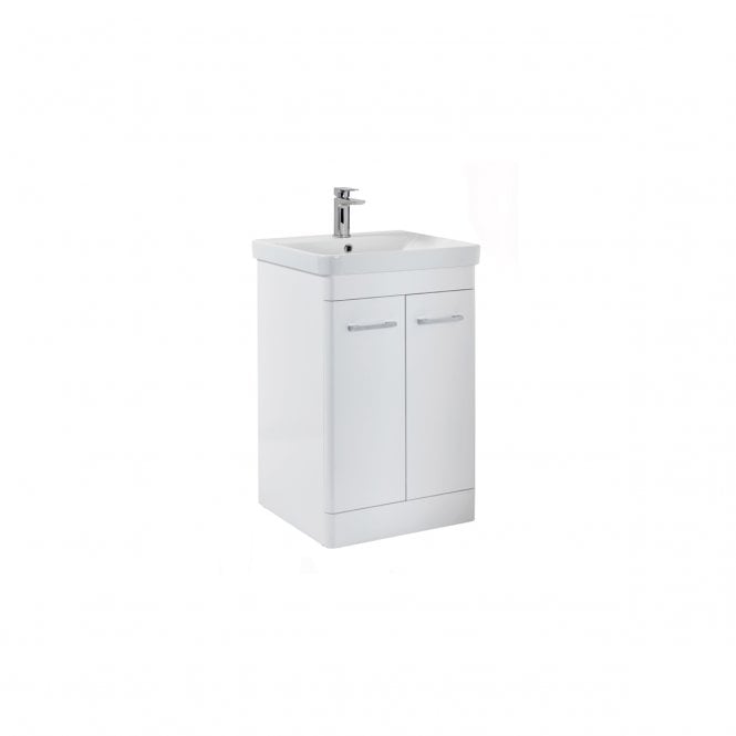 Plumb Warehouse Rossini Floor Standing Vanity Unit With Basin (Select size and finish)