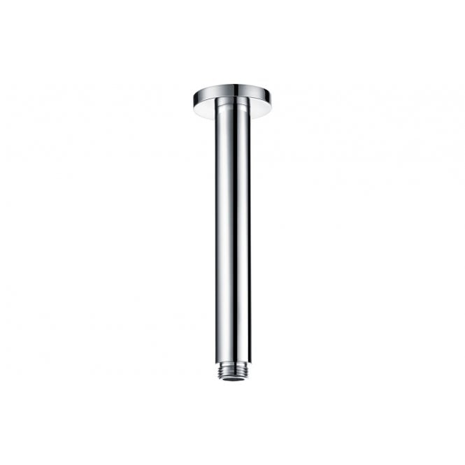 Plumb Warehouse Round Ceiling Arm 180mm - Chrome
