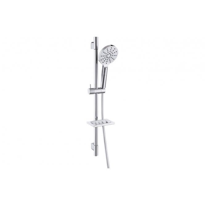 Plumb Warehouse Round Push Button Shower Kit