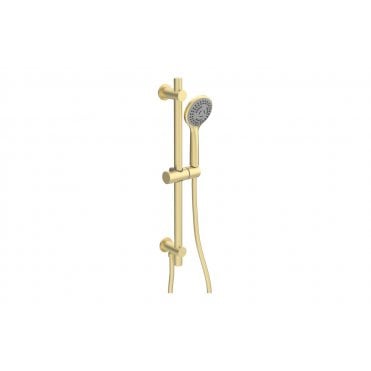 Salarna Round Riser Rail Kit with Elbow & 3 Mode Handset
