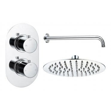 Salarna Round Shower Valve & Kit Pack 1