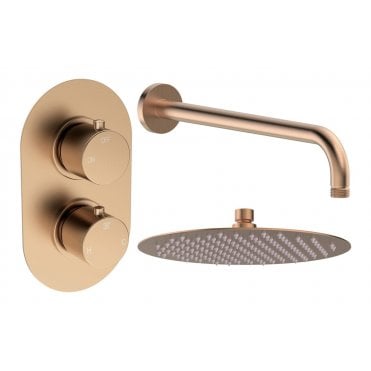 Salarna Round Shower Valve & Kit Pack 1