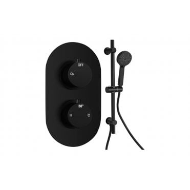 Salarna Round Shower Valve & Kit Pack 2