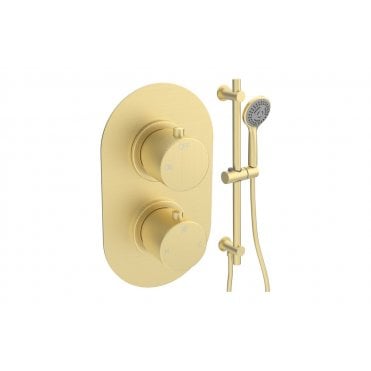Salarna Round Shower Valve & Kit Pack 2