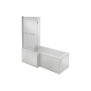 San Remo SUPERCAST L Shape 1700x850 Shower Bath Pack