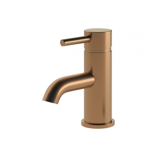 Plumb Warehouse Sarna Basin Mixer & Waste - Brushed Bronze