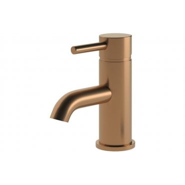 Sarna Basin Mixer & Waste - Brushed Bronze