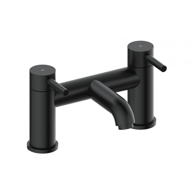 Plumb Warehouse Sarna Bath Filler - Matt Black