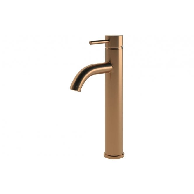 Plumb Warehouse Sarna Tall Basin Mixer - Brushed Bronze