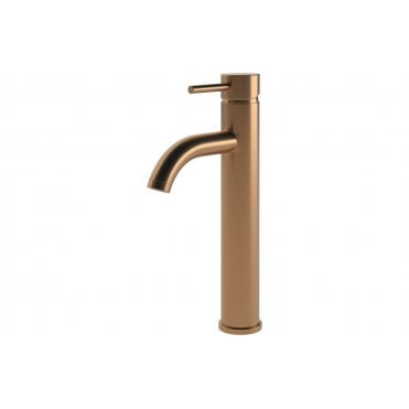 Sarna Tall Basin Mixer - Brushed Bronze