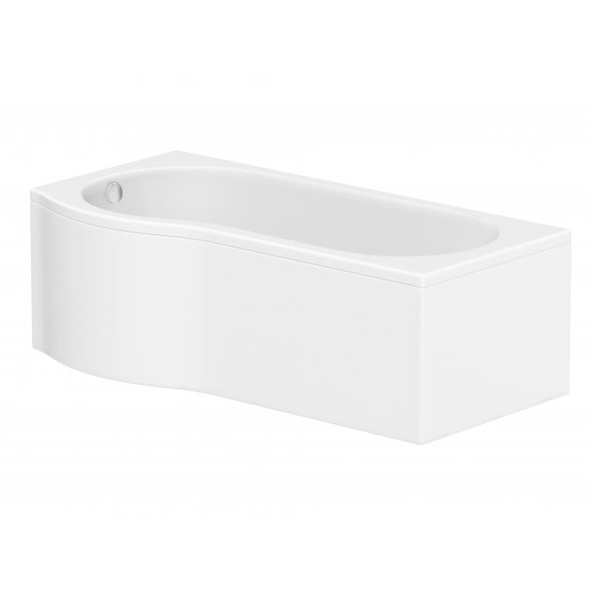 Plumb Warehouse Sigma Geode 1700mm x 850mm P Shaped Bath
