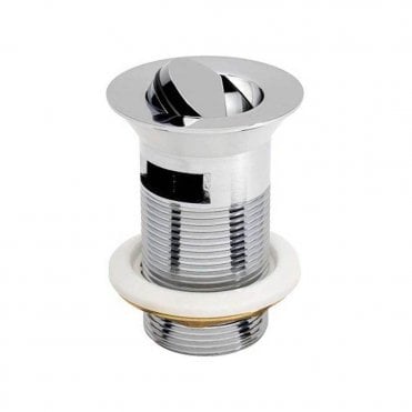 Plumb Warehouse Slotted Flip Basin Waste - Chrome